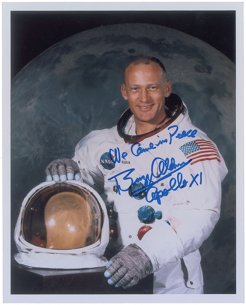 Lot #496 Buzz Aldrin
