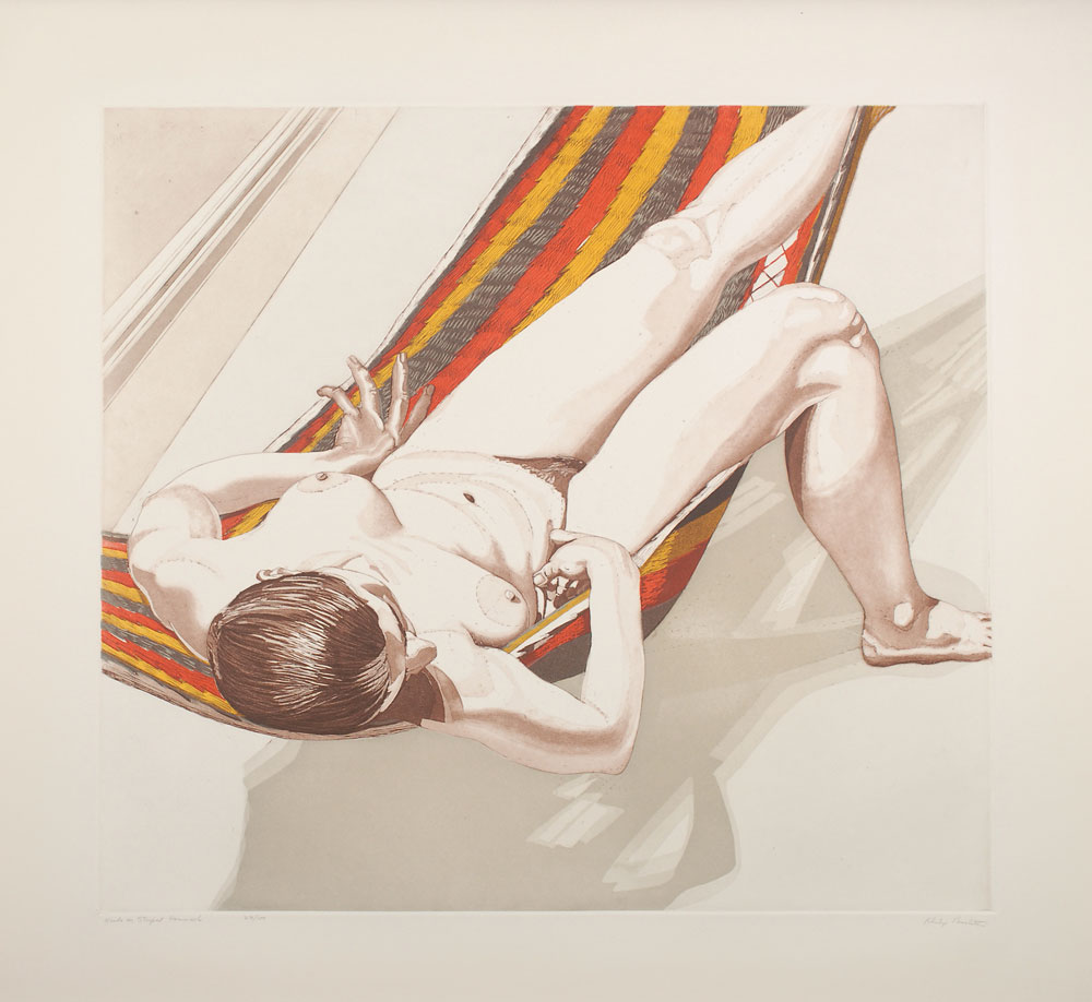 Lot #2588 Philip Pearlstein Etching and Aquatint
