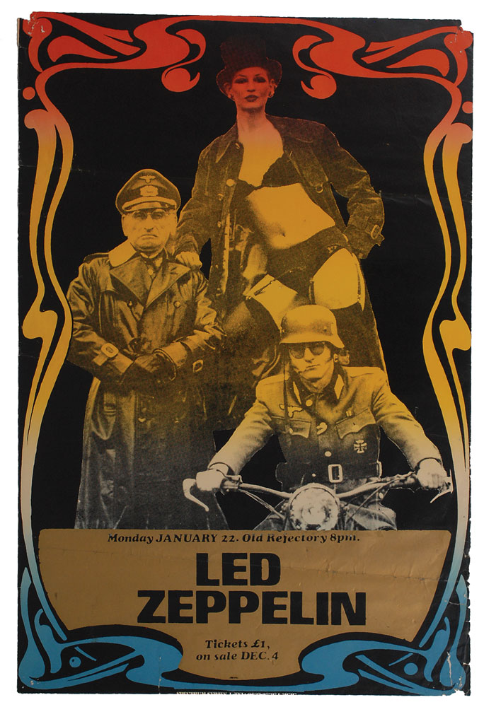 Lot #2149  Led Zeppelin Southampton Poster