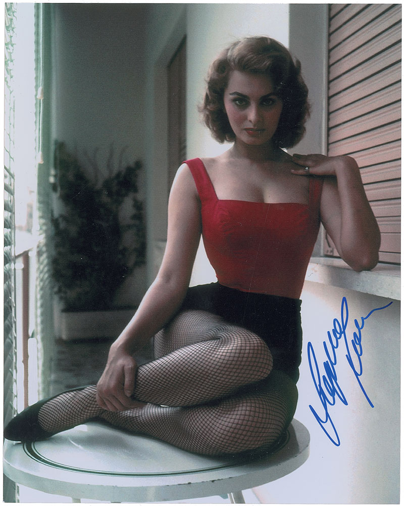 Lot #938 Sophia Loren