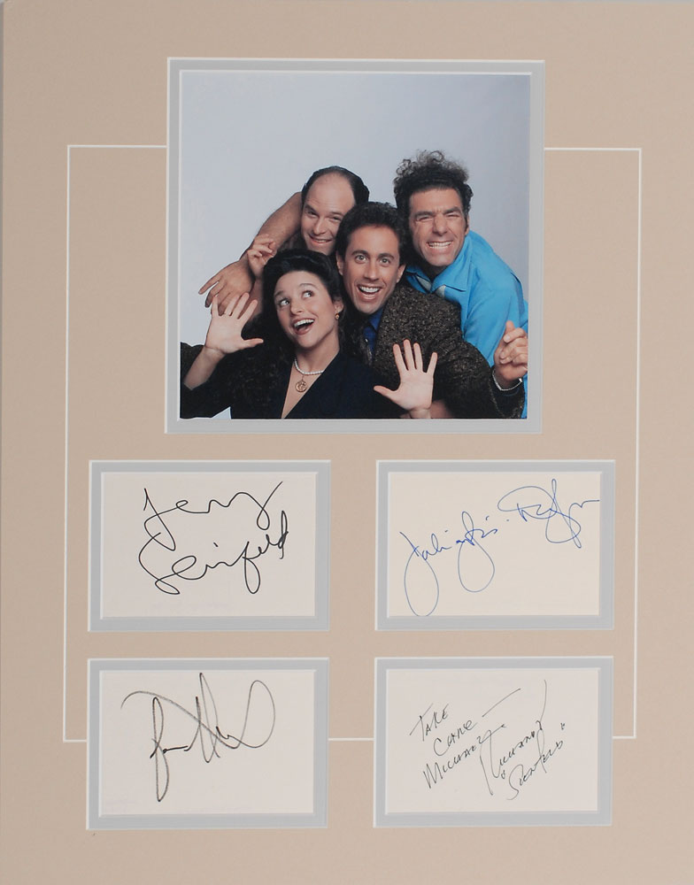 Lot #2554 Seinfeld Signature Display