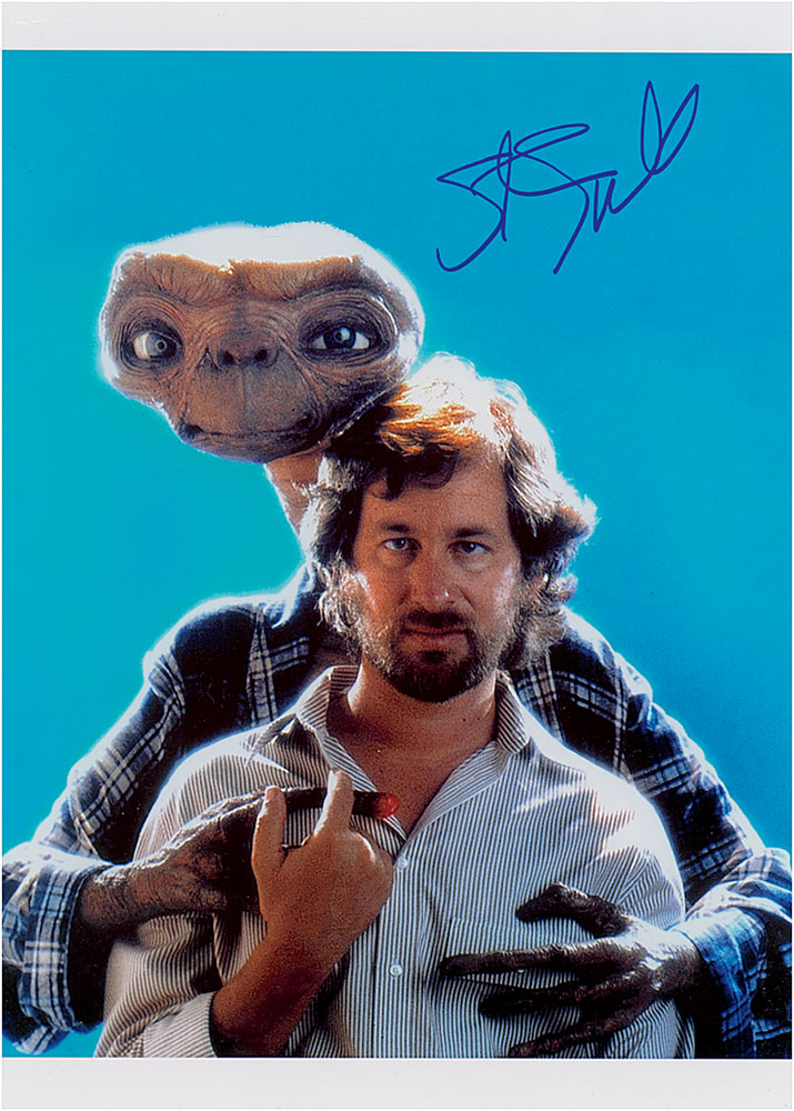 Lot #2568 Stephen Spielberg Signed Photograph