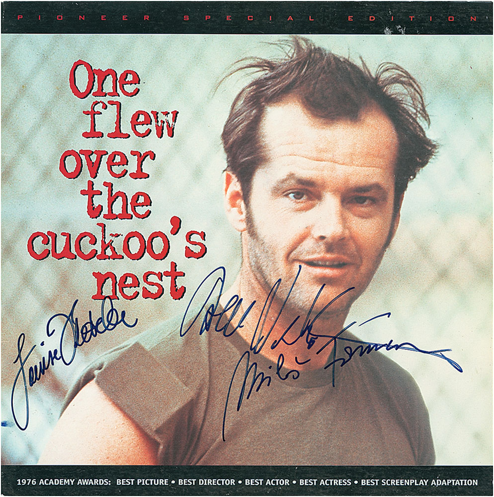 Lot #2565 One Flew Over the Cuckoo’s Nest Signed