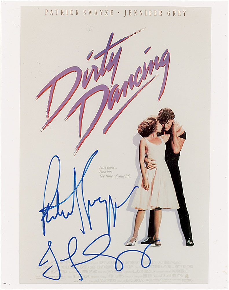 Lot #2573 Dirty Dancing Signed Photograph