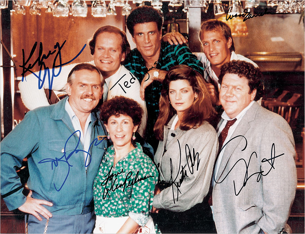 Lot #2539 Cheers Signed Photograph