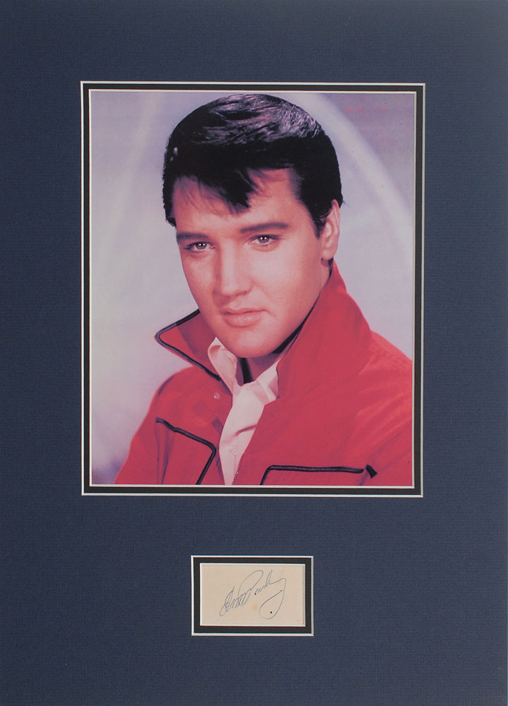 Lot #810 Elvis Presley