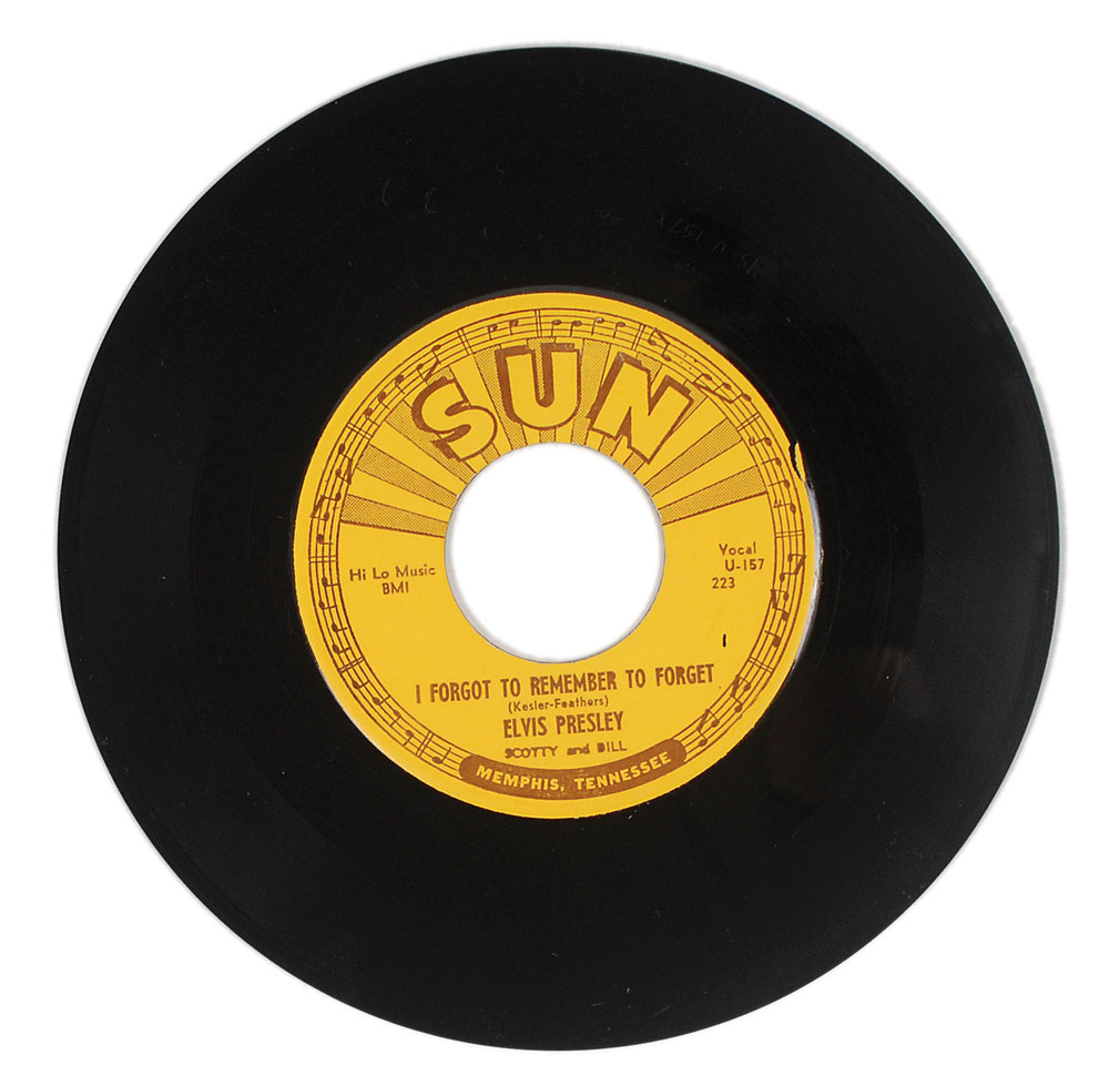 Lot #2084 Elvis Presley ‘I Forget to Remember to