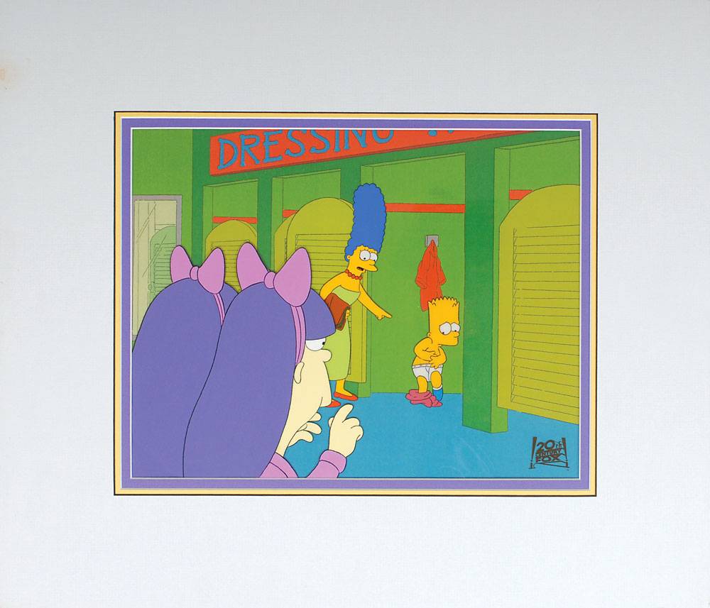 Lot #1202 Bart, Marge, Sherri, and Terri