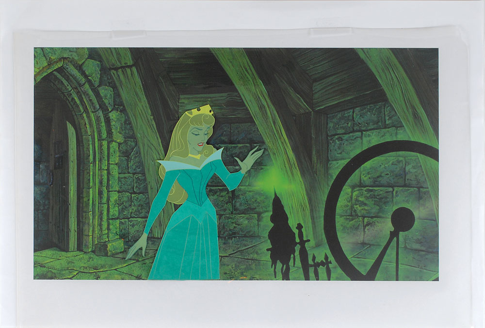 Lot #1130 Princess Aurora production cel from