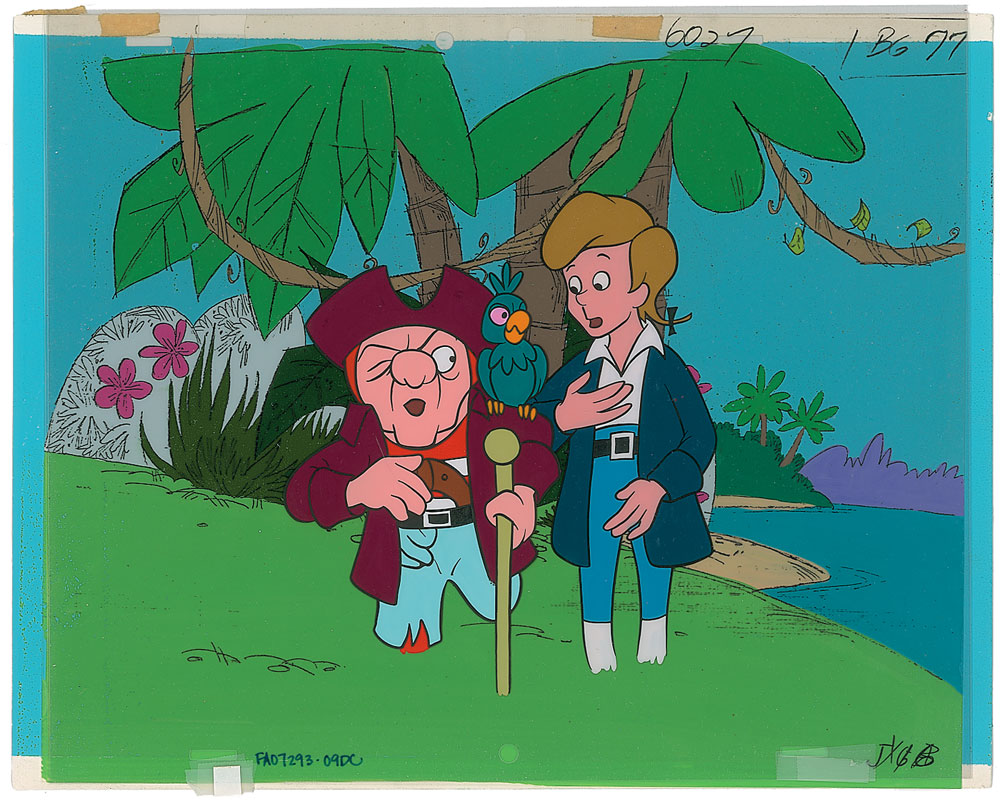 Lot #1185 Mr. Magoo production cels and production