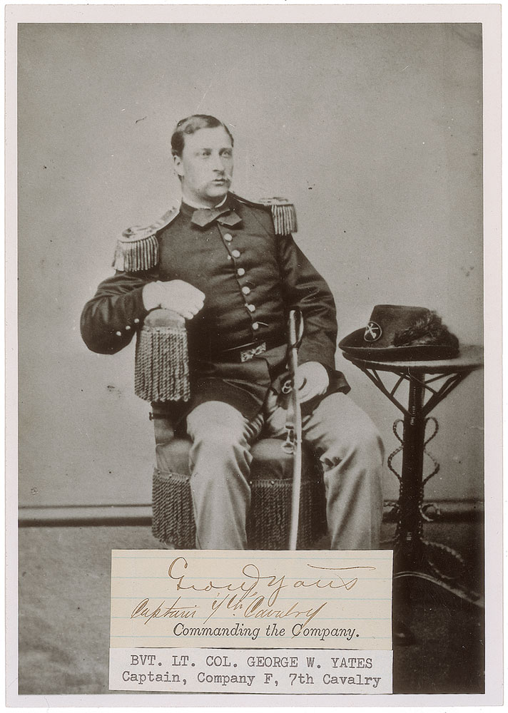 Lot #453 7th Cavalry: George W. Yates