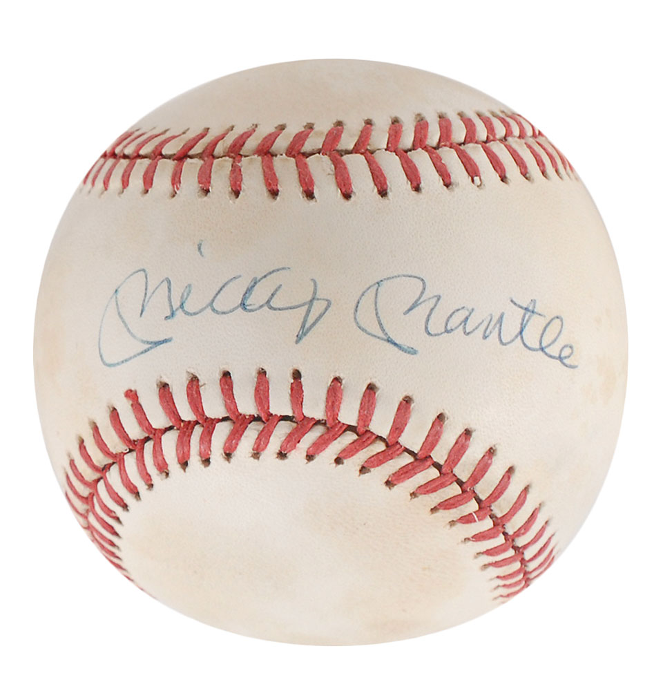 Lot #1021 Mickey Mantle