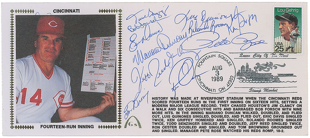 Pete Rose  RR Auction