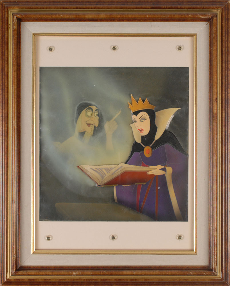 Lot #1024 Evil Queen production cels from Snow White and the Seven Dwarfs