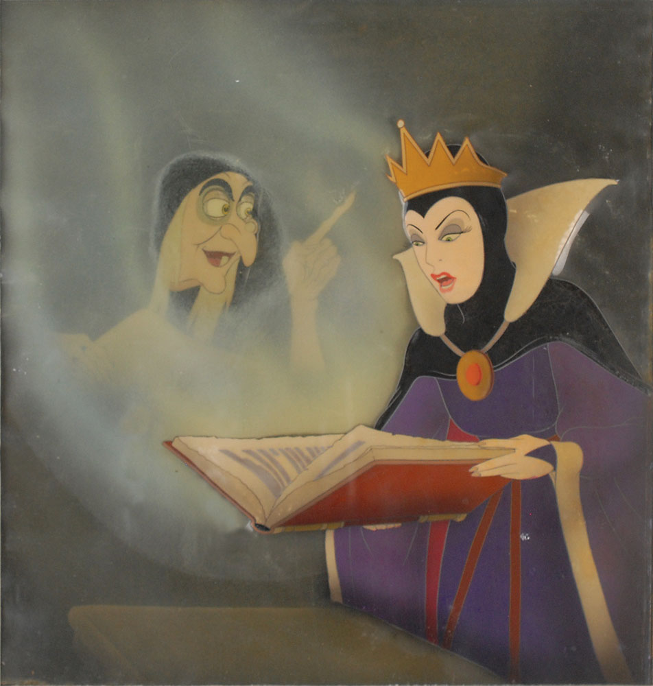 Lot #1024 Evil Queen production cels from Snow White and the Seven Dwarfs - Image 2