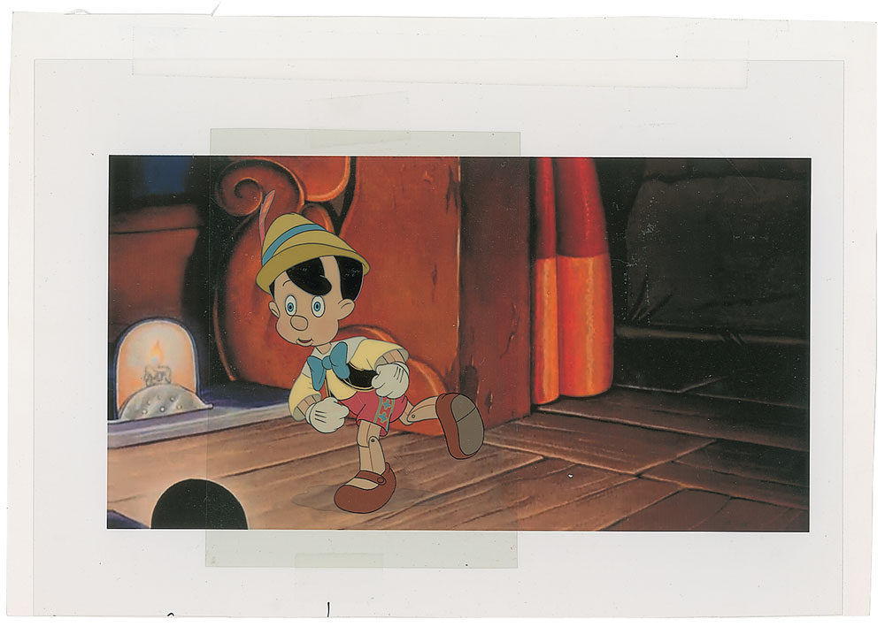 Lot #1048 Pinocchio production cel from Pinocchio