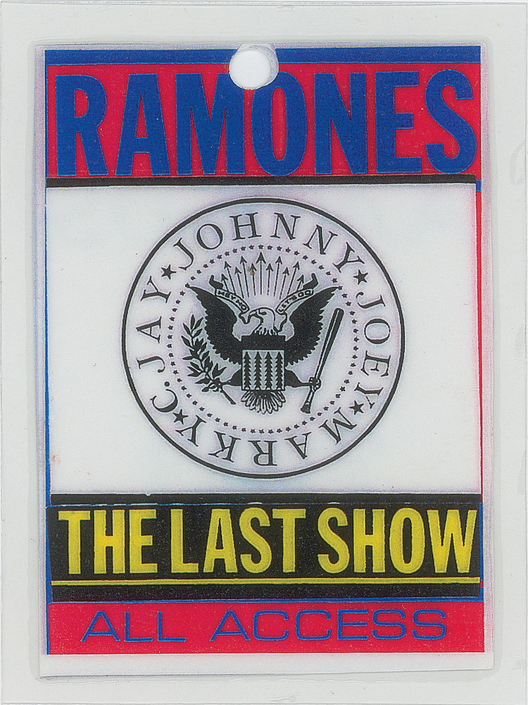 Lot #778 The Ramones