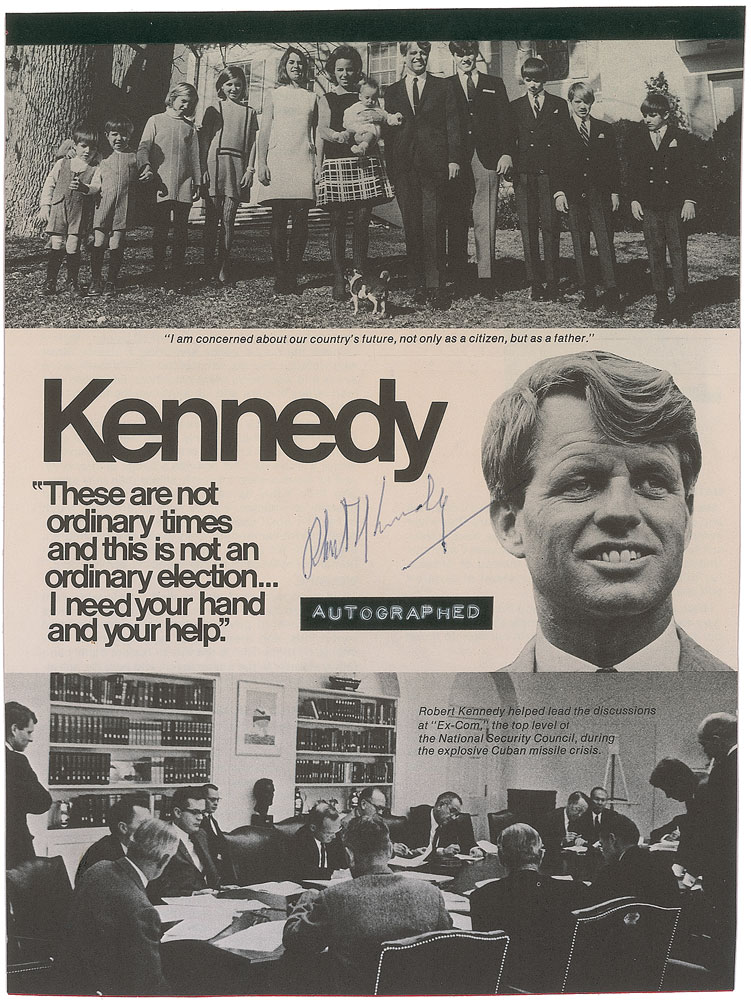 Lot #389 Robert F. Kennedy