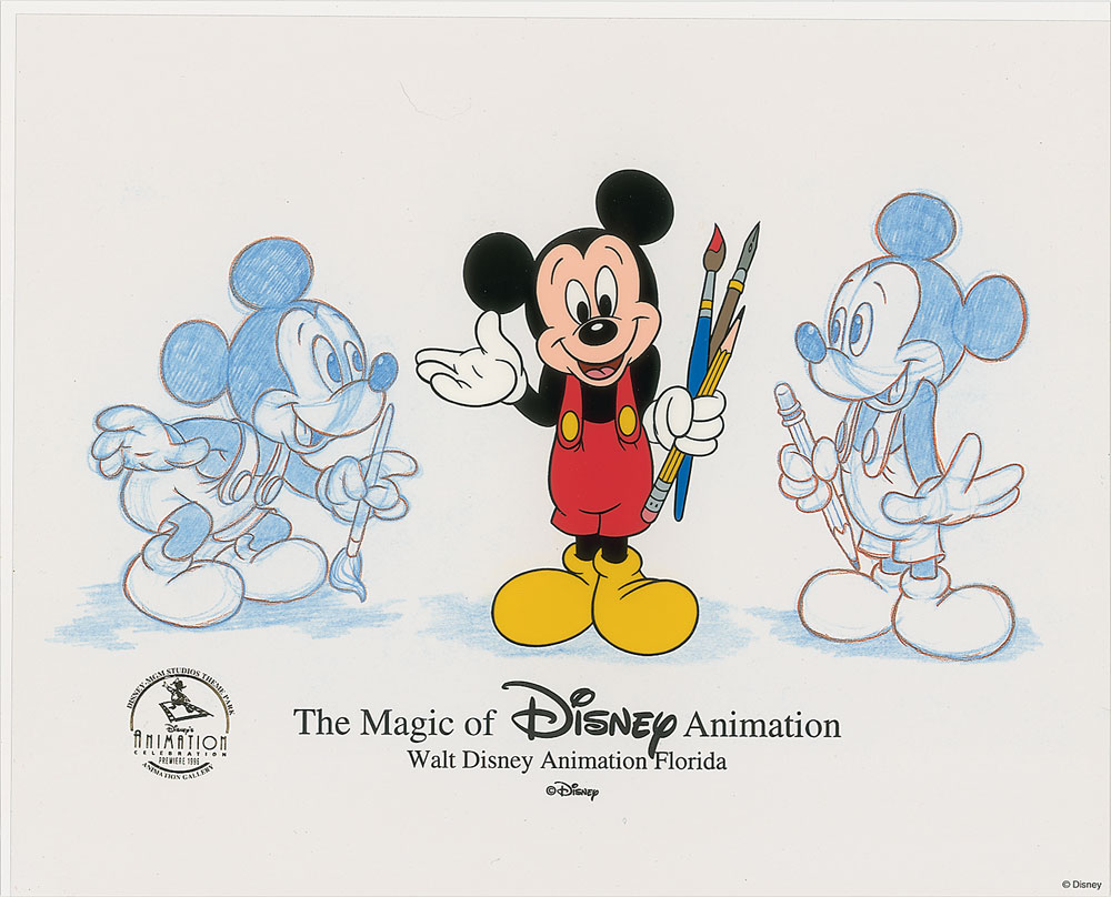 Lot #1169 Mickey Mouse limited edition cel