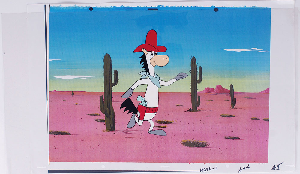 Lot #1168 Quick Draw McGraw production cel and