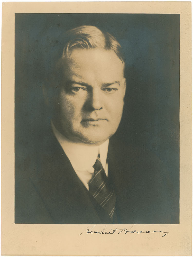 Lot #133 Herbert Hoover