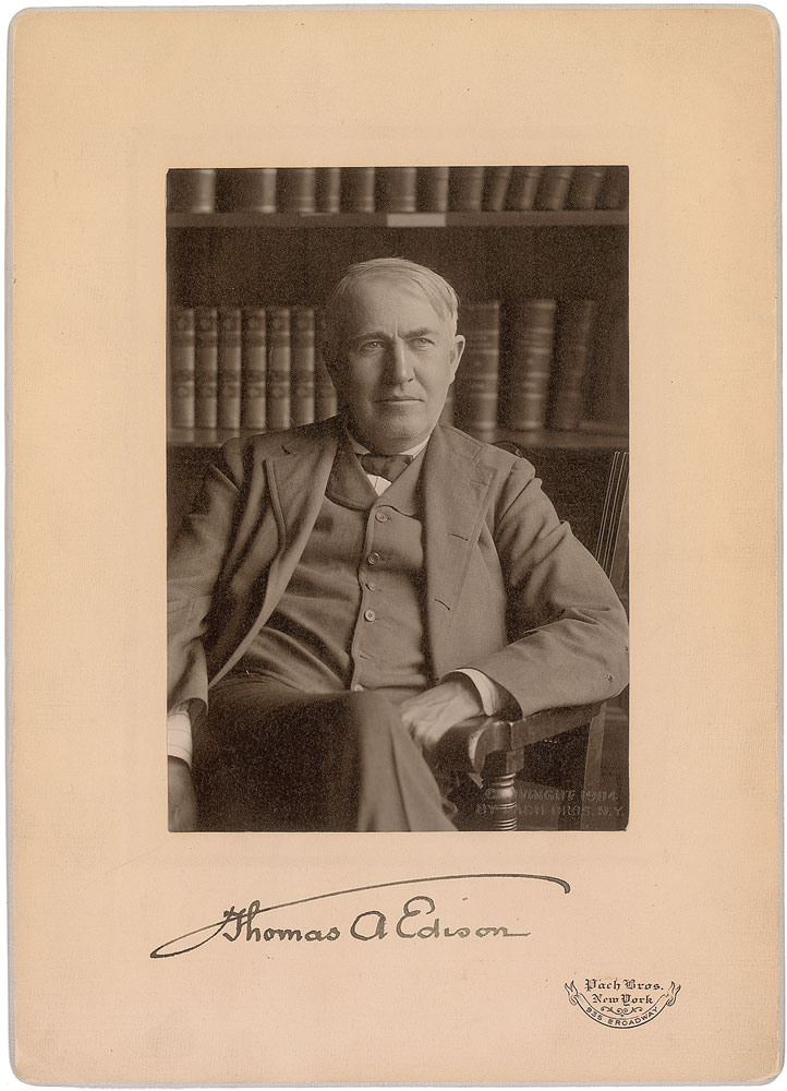 Lot #279 Thomas Edison