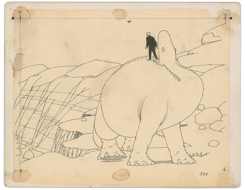 Lot #1174 Gertie production drawing from Gertie