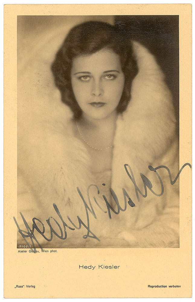 Lot #953 Hedy Lamarr