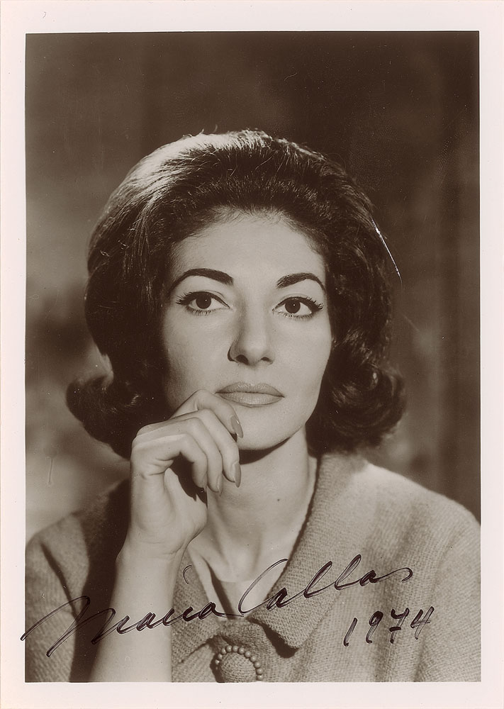 Lot #713 Maria Callas