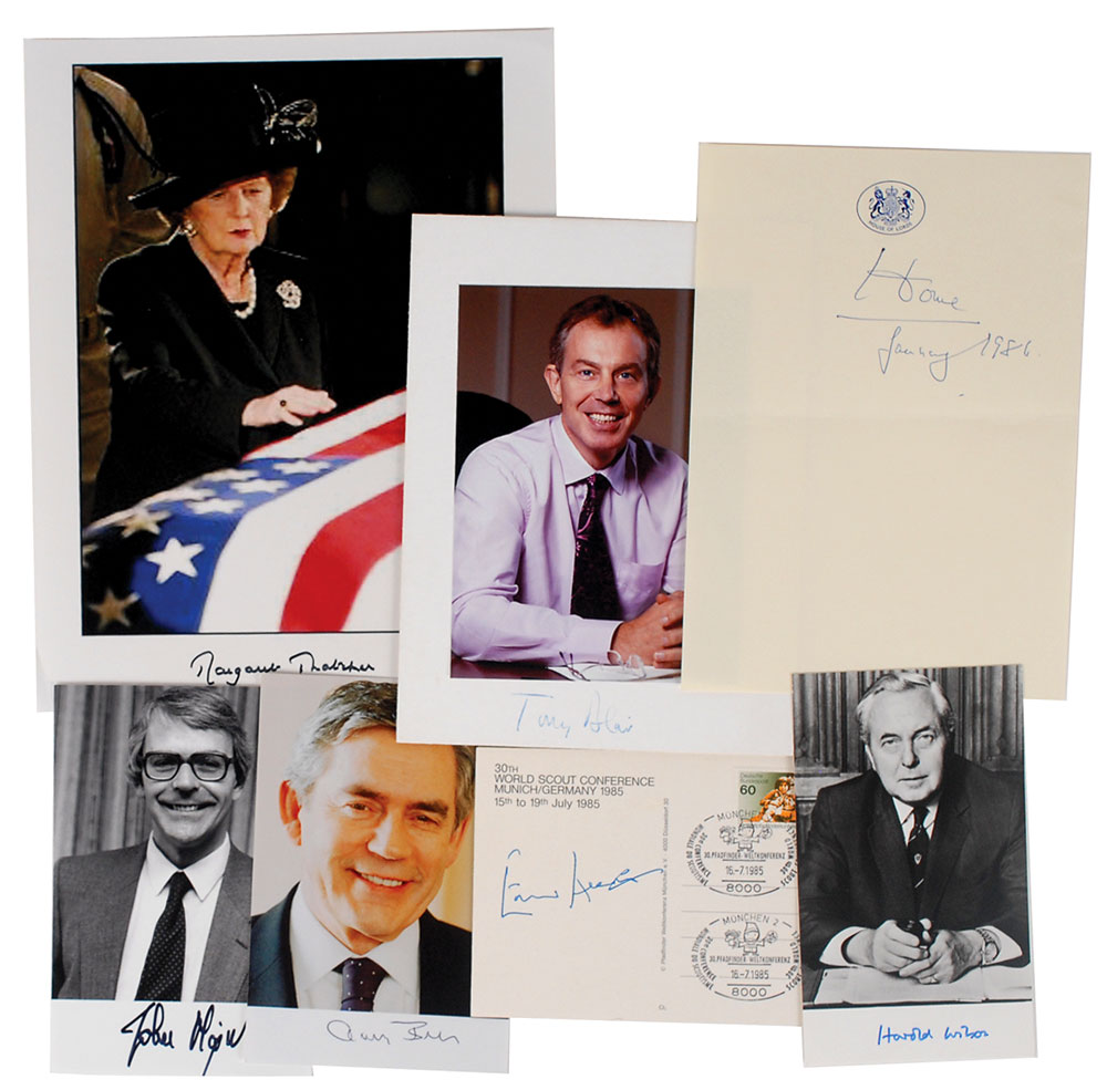 Lot #258 British Prime Ministers