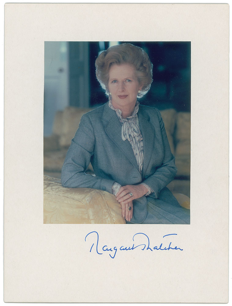 Lot #326 Margaret Thatcher