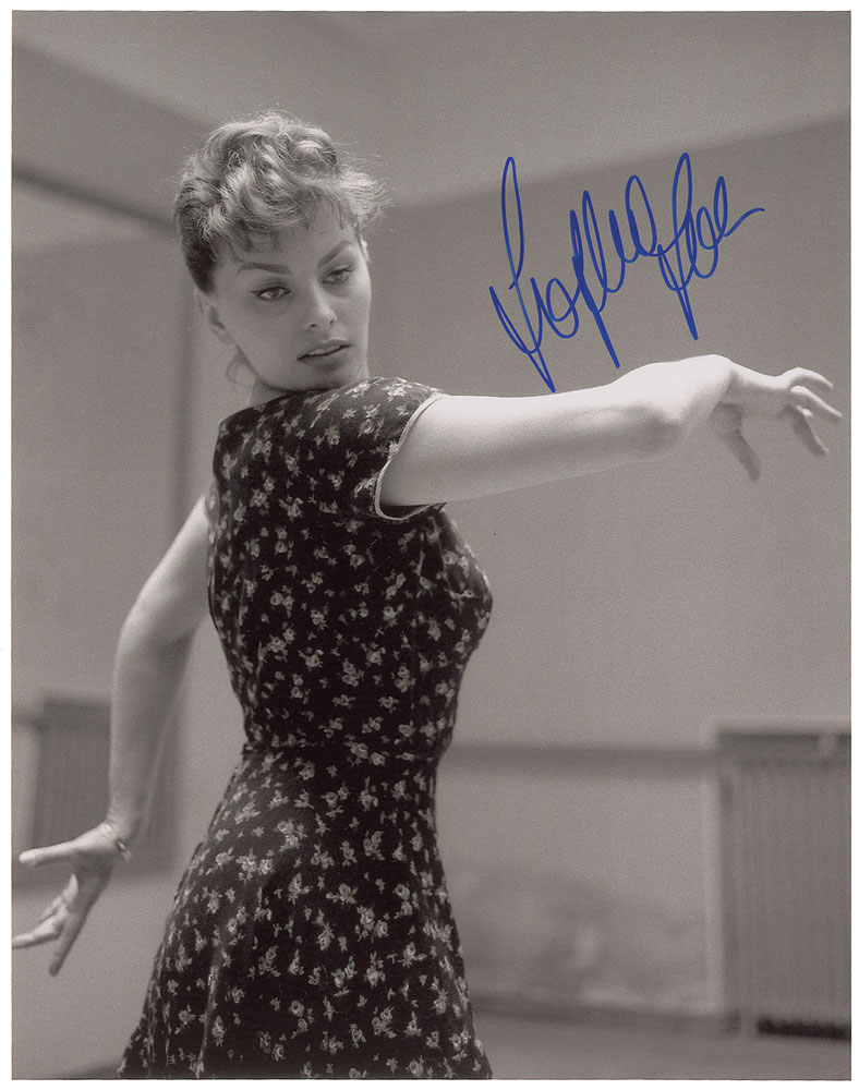 Lot #960 Sophia Loren