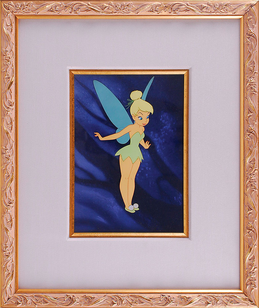 Lot #1115 Tinkerbell production cel from Peter Pan