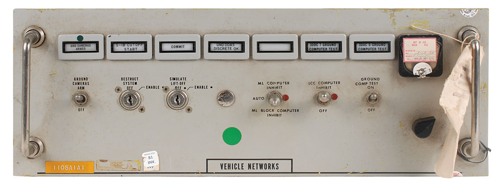 Lot #587 Vehicle Networks Indicator Panel