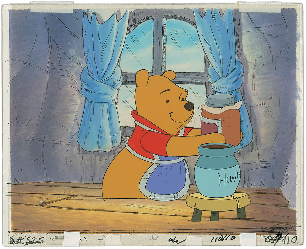 Lot #1143 Winnie the Pooh keymaster hand-painted