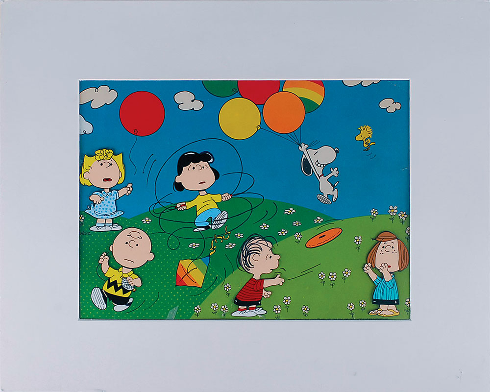 Lot #1228 Charlie Brown, Lucy, Linus, Sally, and