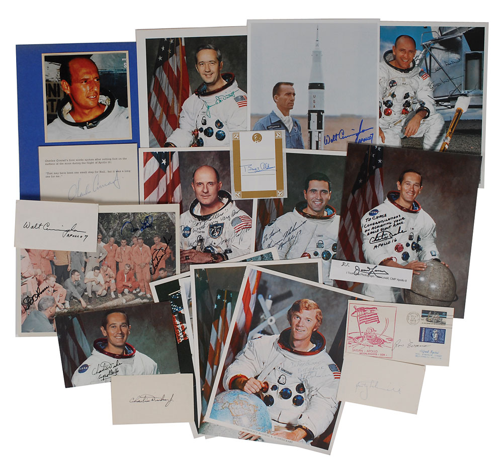 Lot #494 Apollo Astronauts