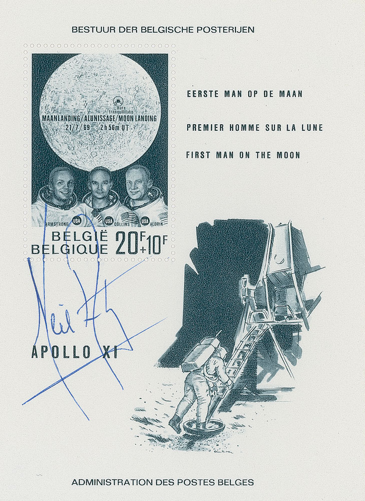 Lot #492 Mercury and Apollo Astronauts