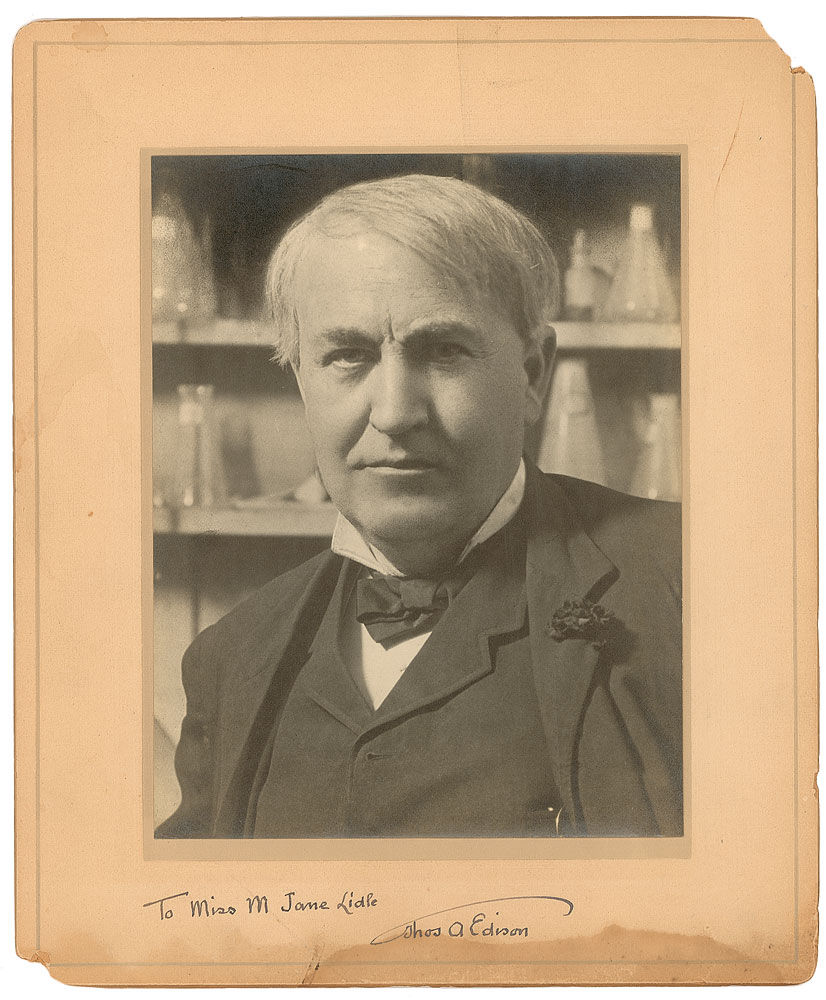Lot #280 Thomas Edison