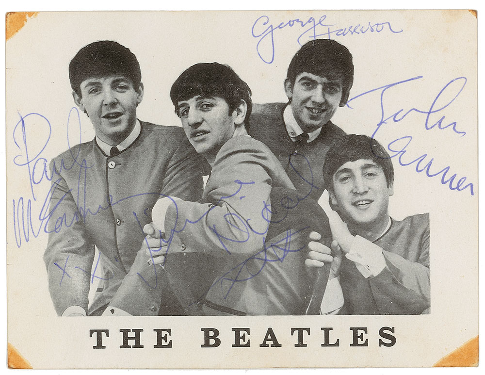 Lot #748 Beatles and Jimmie Nicol