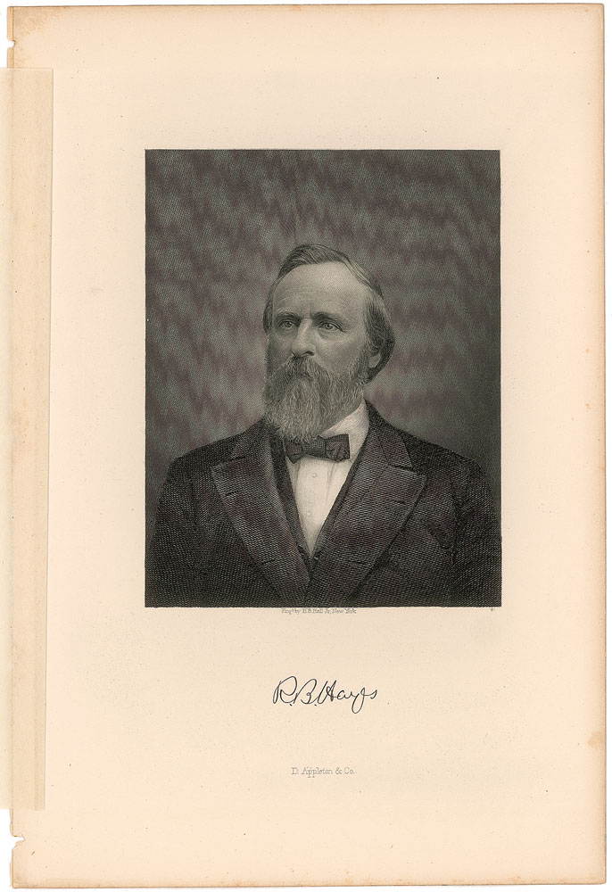 Lot #120 Rutherford B. Hayes