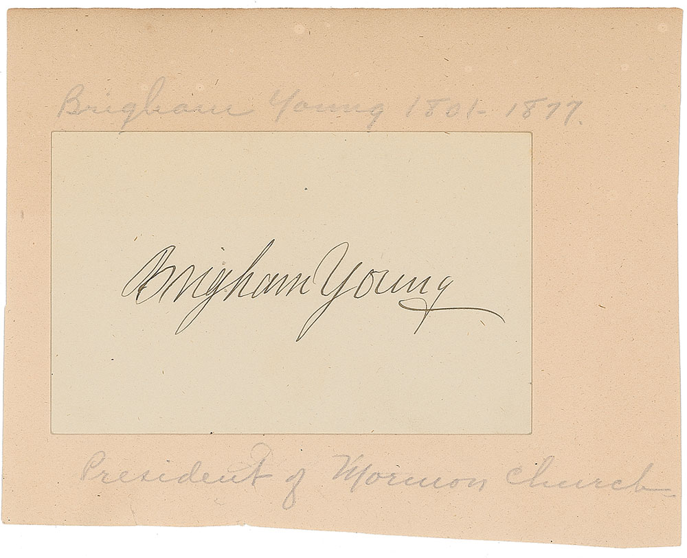 Lot #207 Brigham Young