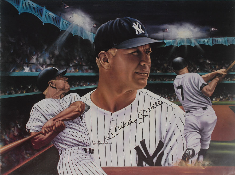 Lot #1022 Mickey Mantle