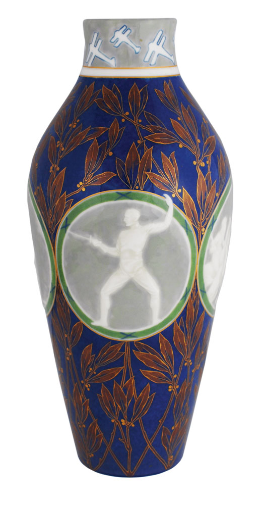 Lot #3014 Paris 1924 Summer Olympics Set of Two Sevres Vases - Image 10
