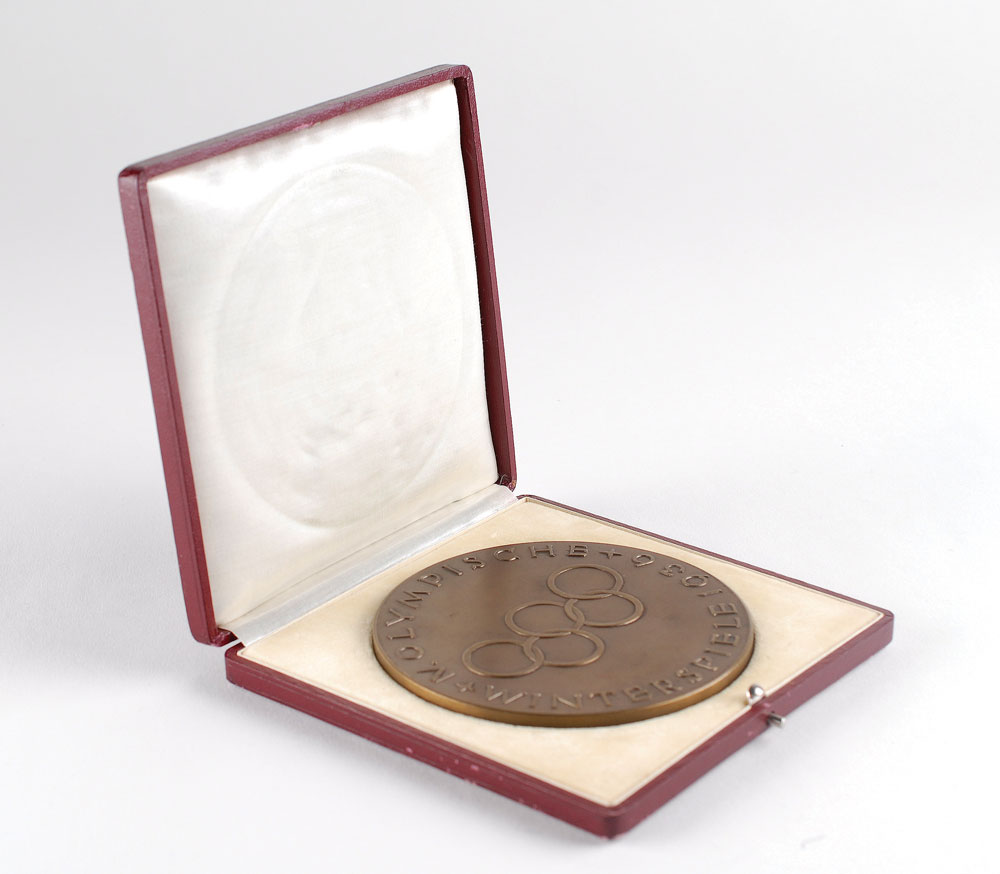 Lot #3030 Garmisch 1936 Winter Olympics Winner’s Medal Prototype - Image 4