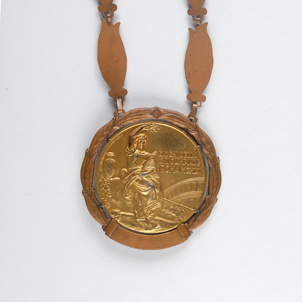Lot #3046  Rome 1960 Summer Olympics Gold Winner’s Boxing Medal Awarded to Wilbert ‘Skeeter’ McClure