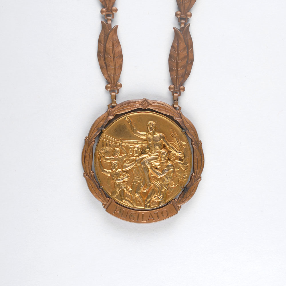 Lot #3046  Rome 1960 Summer Olympics Gold Winner’s Boxing Medal Awarded to Wilbert ‘Skeeter’ McClure - Image 2