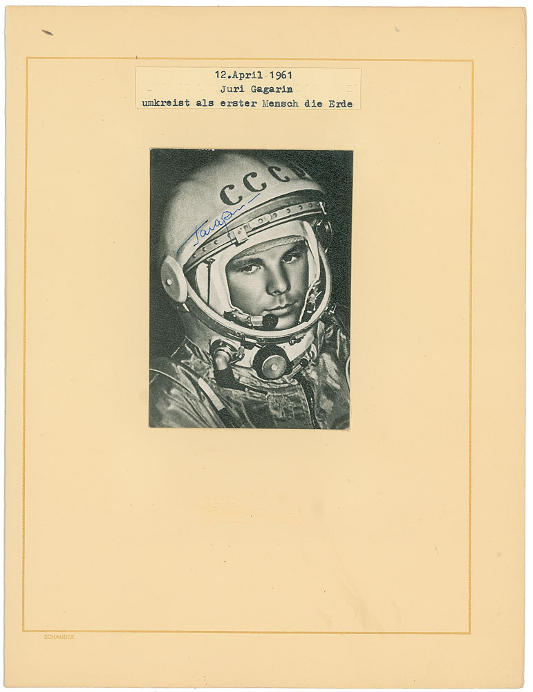 Lot #473 Yuri Gagarin