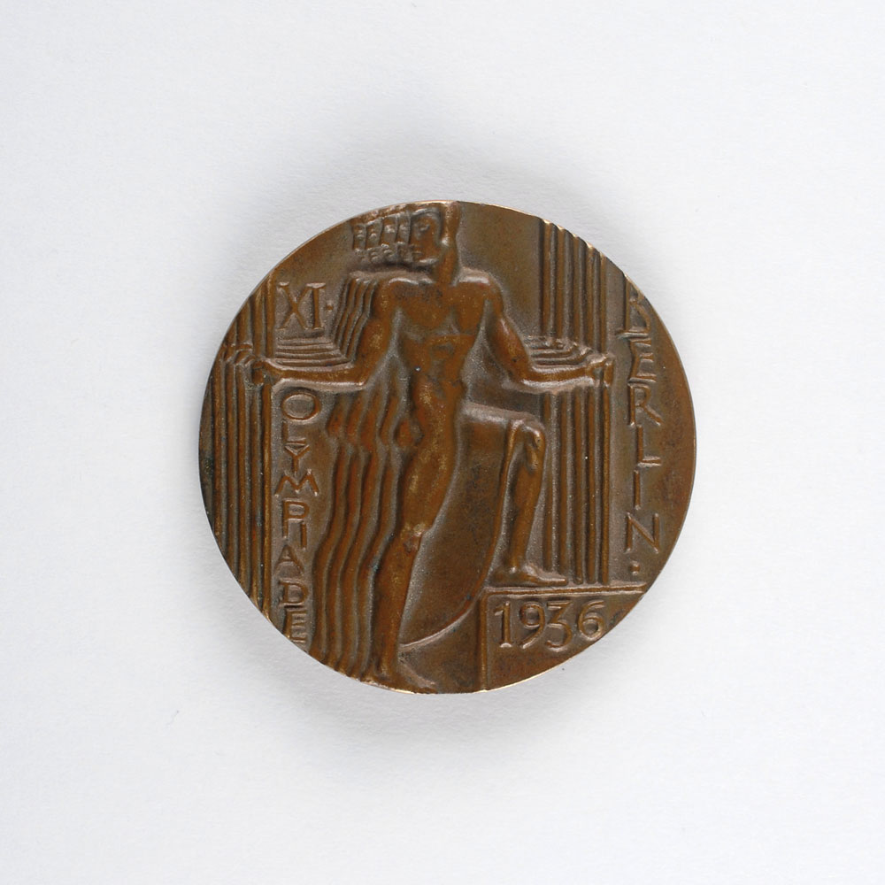 Lot #3032 Berlin 1936 Summer Olympics Participation Medal - Image 1