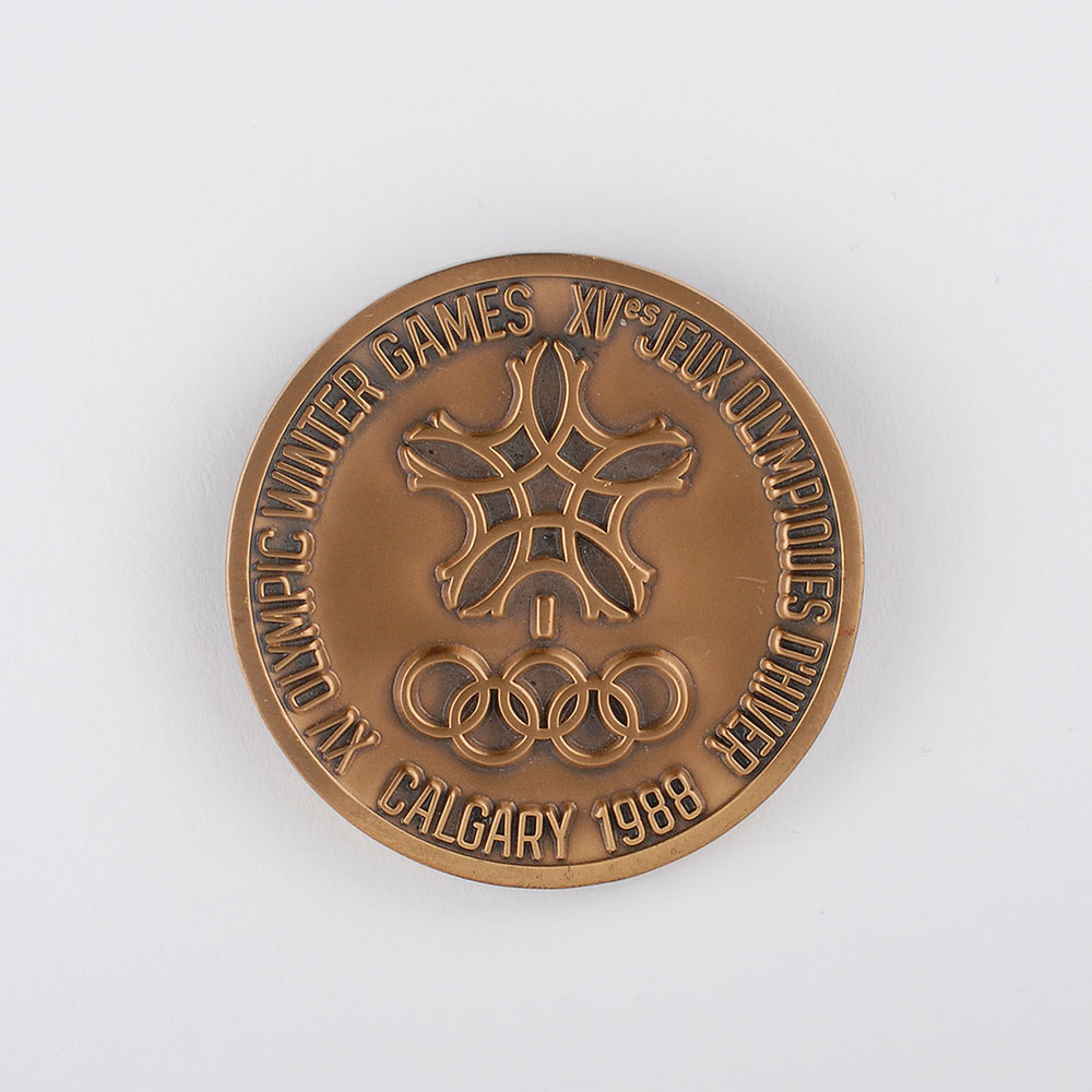 Lot #3080 Calgary 1988 Winter Olympics Participation Medal